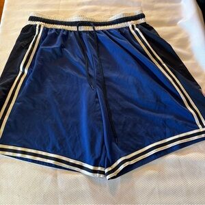 NBA Blue 76ers Athletic Men Shorts 2XL